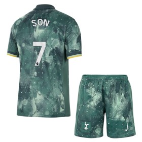 Camisola Tottenham Hotspur Son 7 Criança Equipamento 3ª 2024-25 Manga Curta